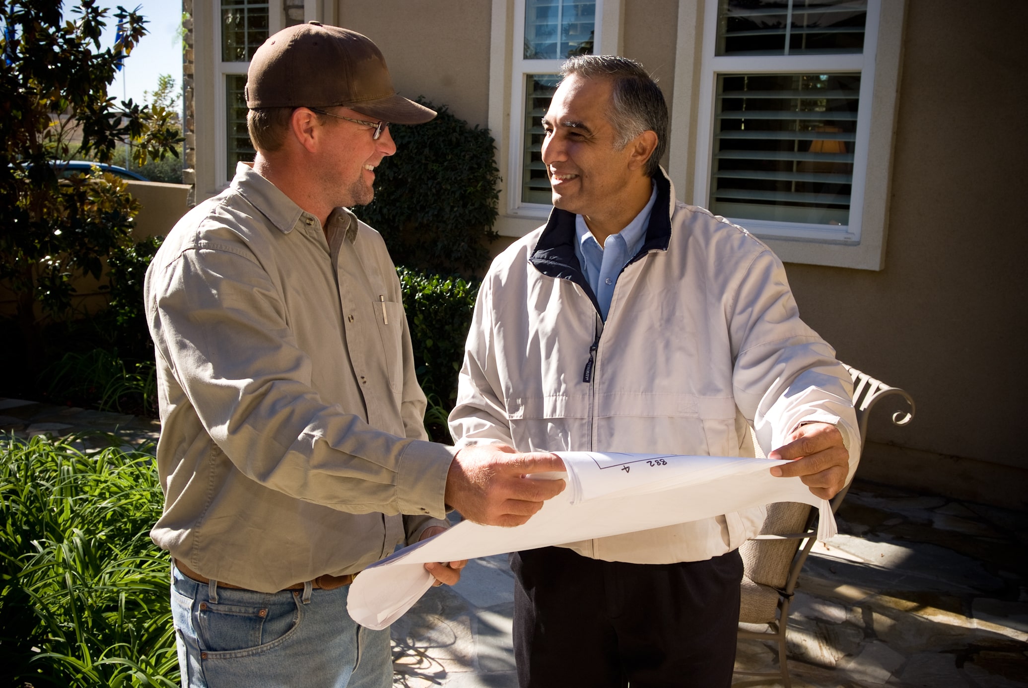 Program Partners discussing a project